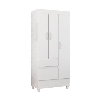 Guarda-roupas Solteiro 3 Portas Cr35186 Branco