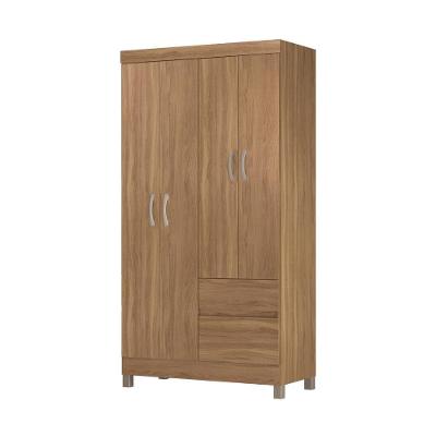 Guarda-roupas Solteiro 4 Portas Cr35187 Amêndola Amêndola