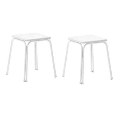 Banqueta de Cozinha 1748 2 Banquetas Branco - Carraro