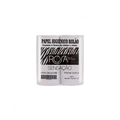 Papel Higiênico Rolão Sensação 200Mx10Cm