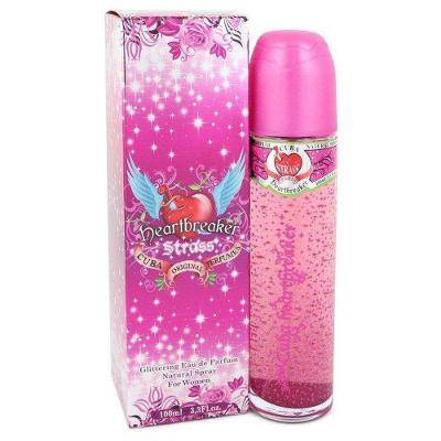 Perfume Feminino Cuba Strass Heartbreaker Fragluxe 100 Ml Eau De Parfum