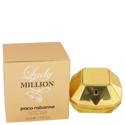 Perfume Feminino Lady Million Paco Rabanne 50 Ml Eau De Parfum