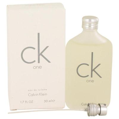 Perfume/col. Masc. Ck One (unisex) Calvin Klein 50 Ml Eau De Toilette Pour
