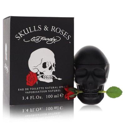 Col. Masculina Skulls & Roses Christian Audigier 100 Ml Eau De Toilette