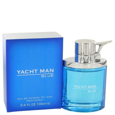 Perfume/col. Masc. Yacht Man Blue Myrurgia 100 Ml Eau De Toilette