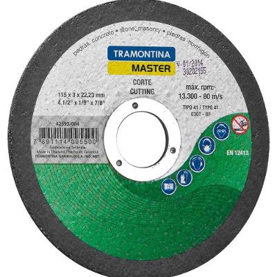 Disco De Corte Tramontina 4.1/2´´ Para Pedras