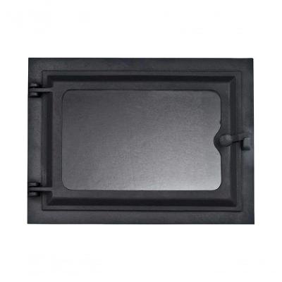 Porta Forno Ferro Fundido Com Vidro 31,5X46Cm - Modelo G.