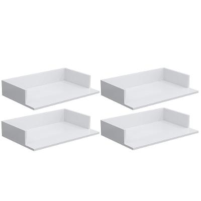 Kit 4 Suportes Suspensos Para Micro-Ondas 60X40cm Branco