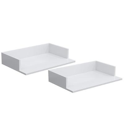 Kit 2 Suportes Suspensos Para Micro-Ondas 60X40cm Branco