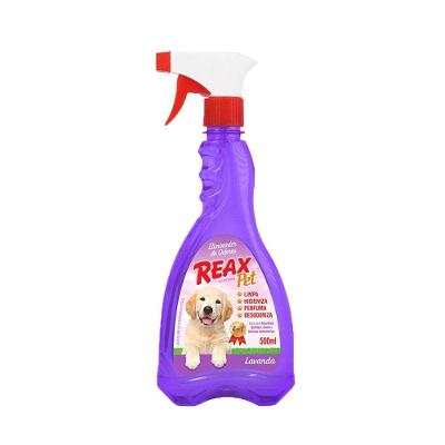 Eliminador De Odores Reax Pet Com Pulverizador Lavanda 500Ml