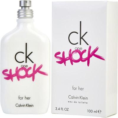 Perfume Feminino Ck One Shock Calvin Klein Eau De Toilette Spray 100 Ml