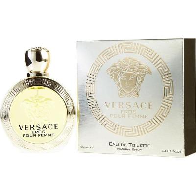 Perfume Feminino Versace Eros Pour Femme Gianni Versace Eau De Toilette Spray 100 Ml