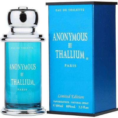 Perfume Masculino Thallium Anonymous Jacques Evard Eau De Toilette Spray 100 Ml