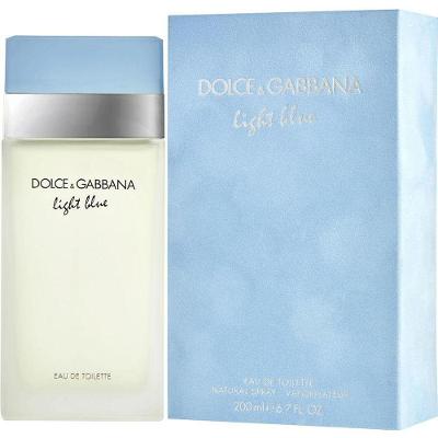 Perfume Feminino D & G Light Blue Dolce & Gabbana Eau De Toilette Spray 200 Ml
