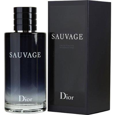 Perfume Masculino Dior Sauvage Christian Dior Eau De Toilette Spray 200 Ml