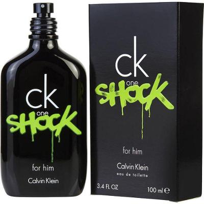 Perfume Masculino Ck One Shock Calvin Klein Eau De Toilette Spray 100 Ml
