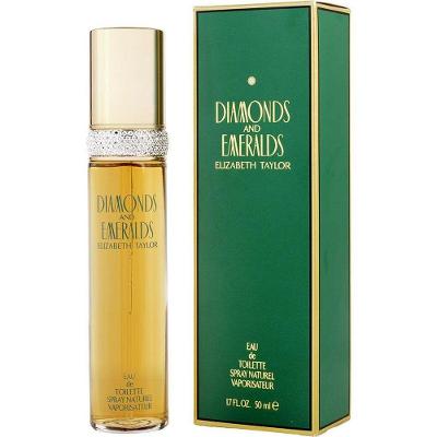 Perfume Feminino Diamonds & Emeralds Elizabeth Taylor Eau De Toilette Spray 50 Ml