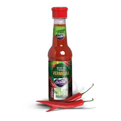 Molho De Pimenta Vermelha 150ml Picante Saboroso