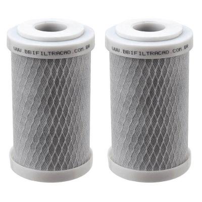 Kit 2 Unidades Refil Filtro Carbon Block BBI