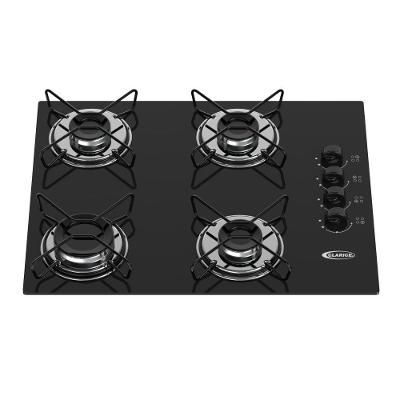 Cooktop 4 Bocas A Gás Clarice Preto – Bivolt