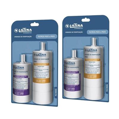 Kit 2 Unidades Refil Filtro P635 e P655 Original Latina