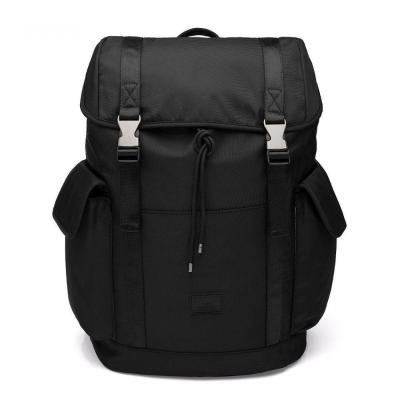 Mochila Laptop Utilitaria Preta Metais