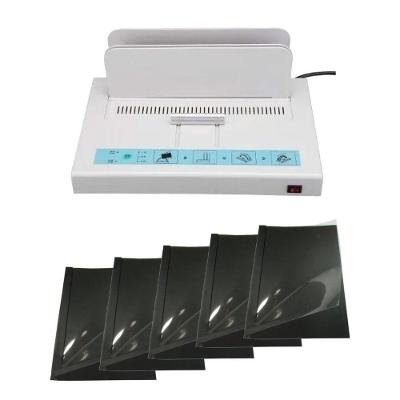 Encadernadora Térmica Rd500 E 100 Capa Térmica 350 A4 Preta