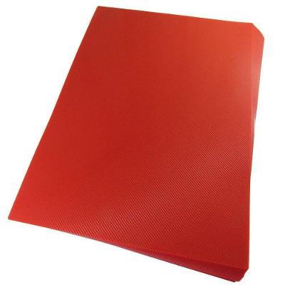 Capas P/ Encadernação Colorida Tamanho A3 0,30 Pp Line Cores Capas Line Vermelho