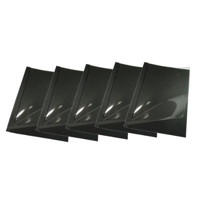 Kit 5 Capas Encadernação Térmica Até 30 Folhas A4 Preta