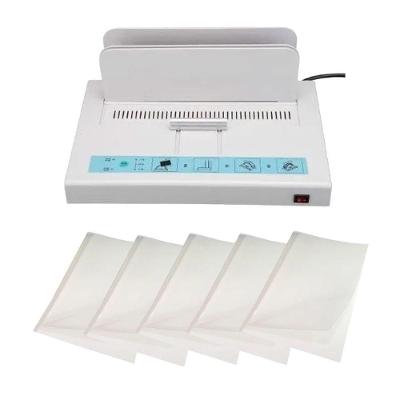 Encadernadora Térmica Rd500 E 100 Capa Térmica 350 A4 Branca