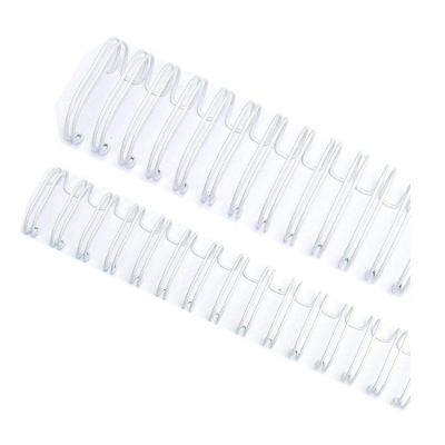 Wire-o Garra Duplo 1/2 100F Carta 3x1 Branco 100 Unidades