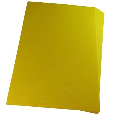 Capas P/ Encadernação Colorida Tamanho Ofício 0,30 Pp Line Cores Capas Line Amarela