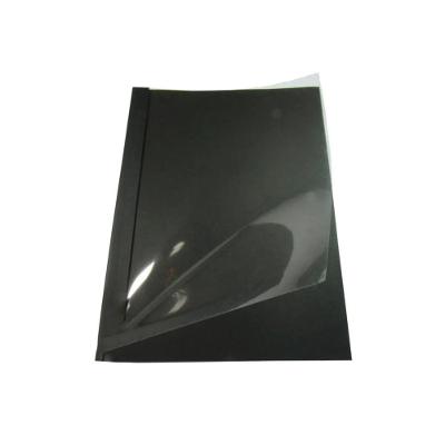 Kit 5 Capas Encadernação Térmica Até 400 Folhas A4 Preta