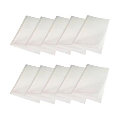 Kit 50 Capas Encadernação Térmica Até 120 Folhas A4 Branca.