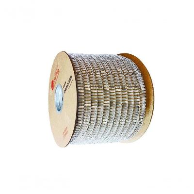 Bobina Garras Duplo Anel Wire-O 2X1 3/4 140 Folhas Prata
