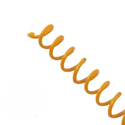 Espirais Para Encadernação De Espiral Colorido 9Mm 50 Folhas Cores Espirais Laranja
