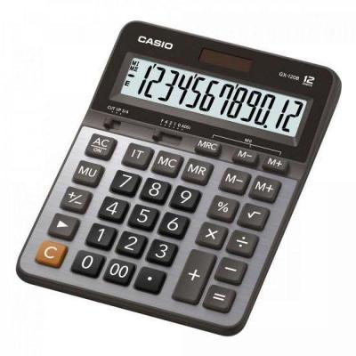 Calculadora de Mesa 12 Digitos Gx-120b Prata Casio
