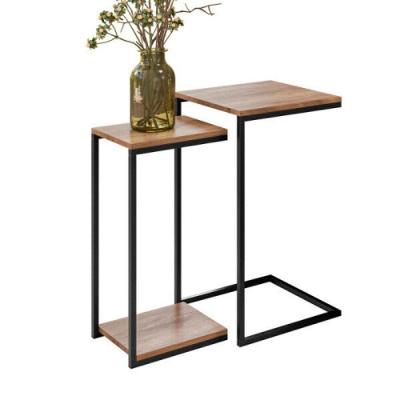 Conjunto Mesa Lateral E Apoio Aurora Demolição Preto