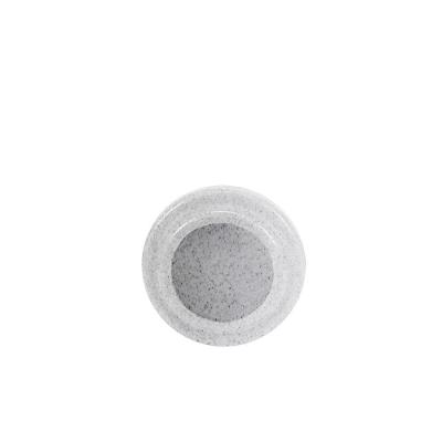 Prato Vaso Loft 13 X 3 Cm Cor 52 - Branco Artstone
