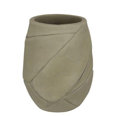 Vaso Kaiowá 28 X 56 Cm Cor 05 - Antique Camurça