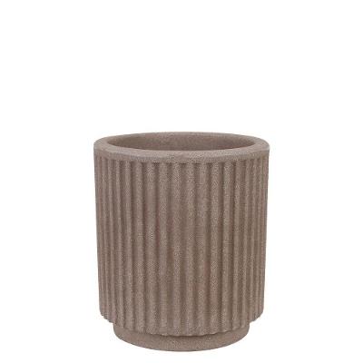 Vaso Sp27 Cilindro 20 X 23 Cm Cor 16 - Antique Castanho