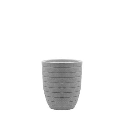 Vaso Relevo 24 X 28 Cm Cor 13 - Granito Pedra