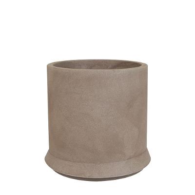 Vaso Vitória-régia 49 X 45 Cm Cor 16 - Antique Castanho