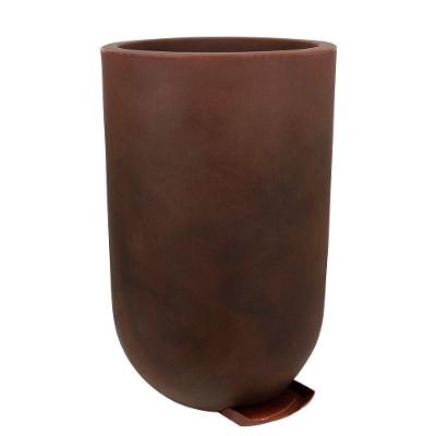 Vaso Decô Alto 50 X 80 Cm Cor 09 - Antique Rusty