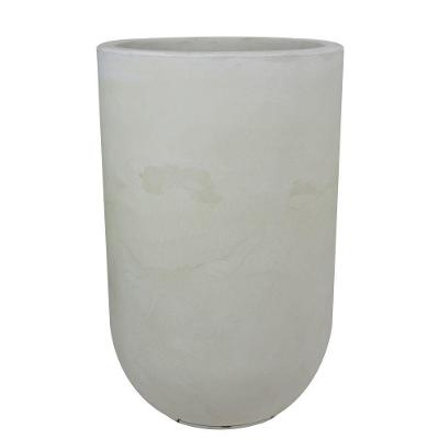 Vaso Decô Alto 50 X 80 Cm Cor 17 - Antique Branco
