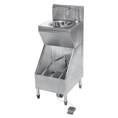 Lava-botas com Lavatório para Assepsia Integrado Atual Inox 110v LBL-40