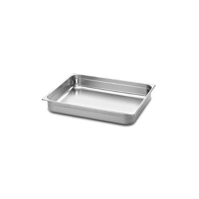 Cuba Gastronômica Tramontina 2/1 Em Aço Inox Sem Alças Profundidade 100 Mm - Aço 304 Tramontina