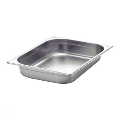 Cuba Tramontina Gn 1/2 Em Aço Inox Sem Alças Profundidade 40 Mm - Aço 430 Tramontina