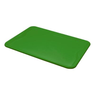 Conjunto 3 Bandejas Plásticas Self-service Refeição 48 X 32,5 X 2 Br-100 Verde - Della Plast