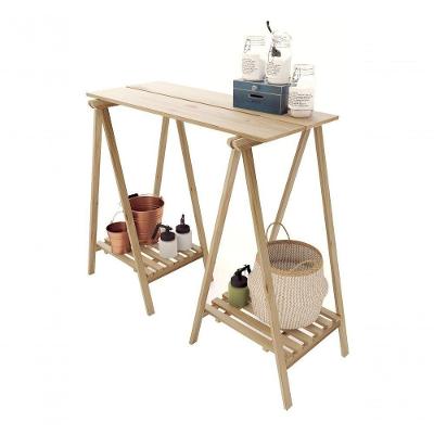 Cavalete Para Apoio Mesa Bancada C/tábua Pinus 100cm